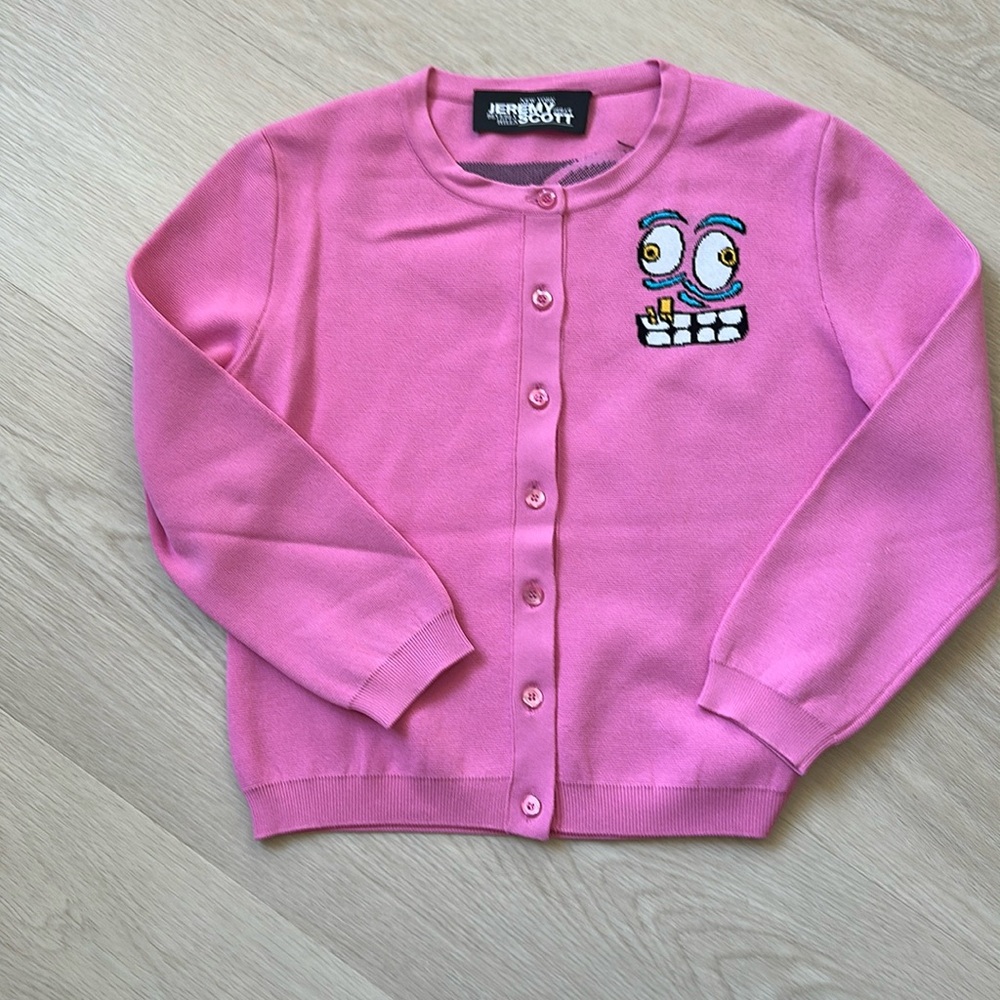 Jeremy Scott Pink Cardigan